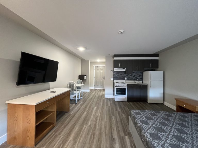 Studio with one bed
